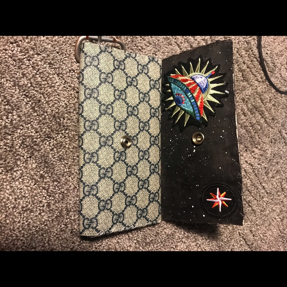 Custom Gucci Wallet “Space Theme”